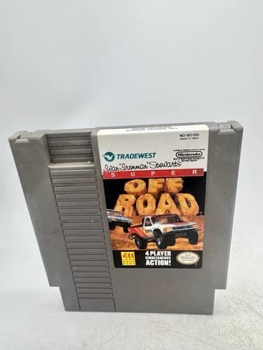 Ivan 'Ironman' Stewart's Super Off Road (Nintendo NES, 1992) Cleaned & Tested