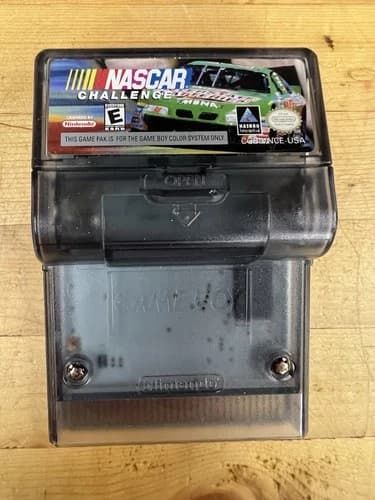 NASCAR Challenge Nintendo Game Boy Color GBC Authentic Cart Only