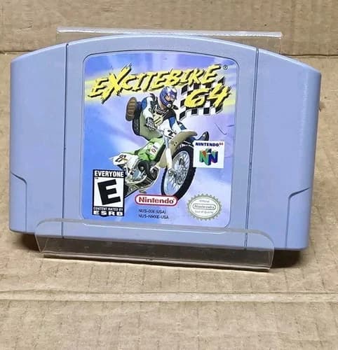 Excitebike 64 (Nintendo 64, 2000) N64 - Authentic & Tested Cartridge ONLY