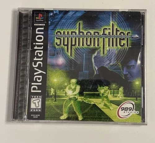 Syphon Filter PlayStation 1 PS1 Complete CIB