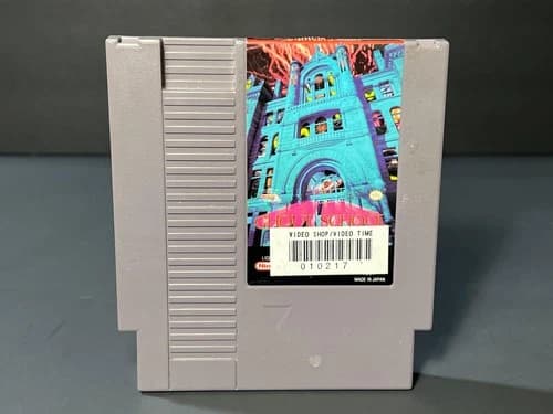 Ghoul School Nintendo NES 1992 Imagineering Rare Game Cartridge