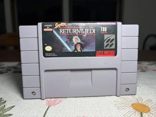Super Star Wars: Return of the Jedi Super Nintendo SNES 1994 Authentic Tested