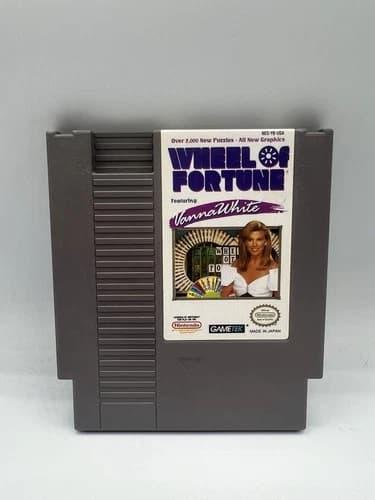 Wheel of Fortune Featuring Vanna White Nintendo NES Cartridge Only