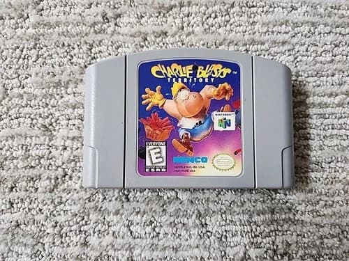 Charlie Blasts Territory (Nintendo 64 N64, 1999) *Cart Only* Authentic Tested!
