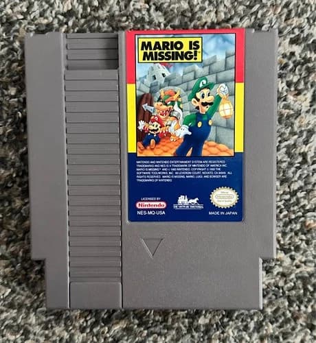 NES 'Mario is Missing'