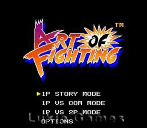 Art Of Fighting - Fun SNES Super Nintendo Game