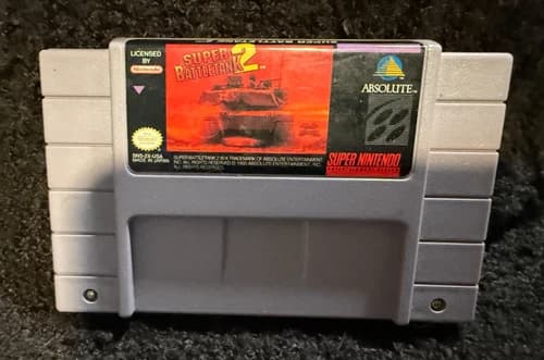 Super Battletank 2 (Super Nintendo Entertainment System, 1994) CART ONLY