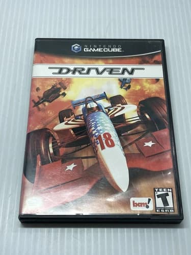 Driven Nintendo GameCube - CIB W/ Manual! Tested Working! Very Nice!