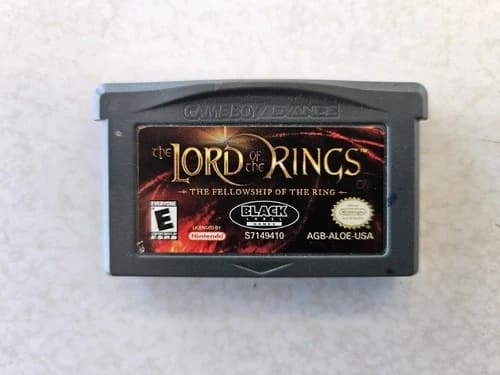 The Lord Of The Rings The Fellowship Of The Ring Gameboy Advance Game GBA