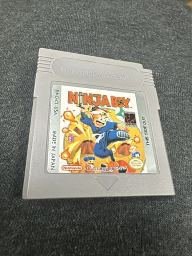Ninja Boy (Nintendo Game Boy, 1990) Authentic - Tested