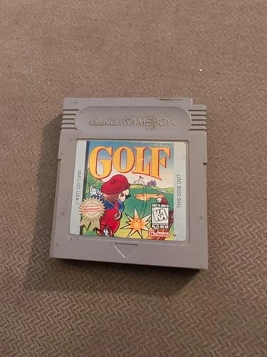 GB - Golf (Nintendo Game Boy, 1990) - Mario