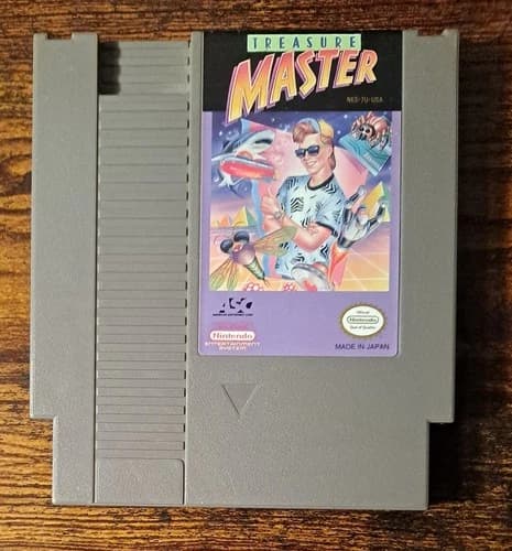 Treasure Master (NES, 1991) LOOSE CARTRIDGE ONLY CLEANED, TESTED AND WORKING