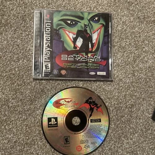 Batman Beyond Return of the Joker CIB W REG (PS1, PlayStation) TESTED & WORKS
