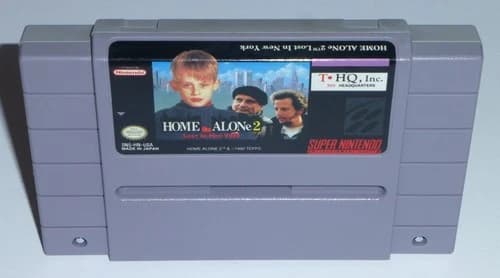 Home Alone 2 II: Lost in New York (Super Nintendo SNES Authentic) Cleaned Tested
