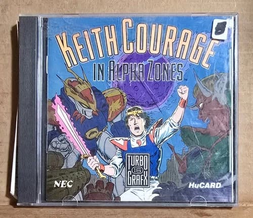 Keith Courage in Alpha Zones - TurboGrafx 16