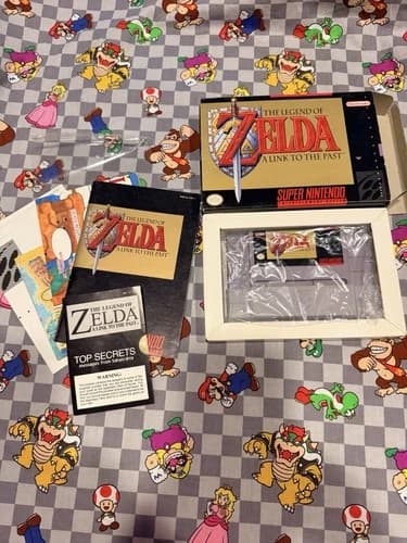 The Legend of Zelda: A Link to the Past (Super Nintendo, 1992) Complete CIB SNES