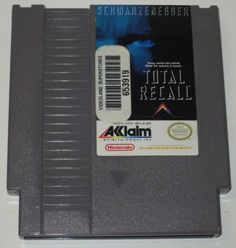 Total Recall (Nintendo NES, 1990) Game Only (NTSC)