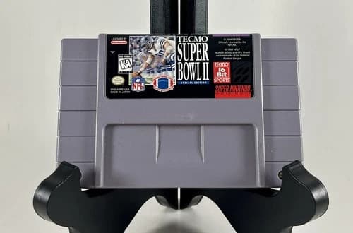 Tecmo Super Bowl II 2 Special Edition SNES Authentic Cartridge Only