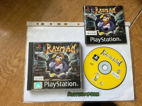 Rayman game ps1 sony PlayStation