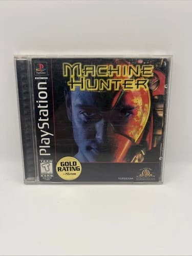 Machine Hunter (Sony PlayStation 1) PS1 Complete CIB Tested Works