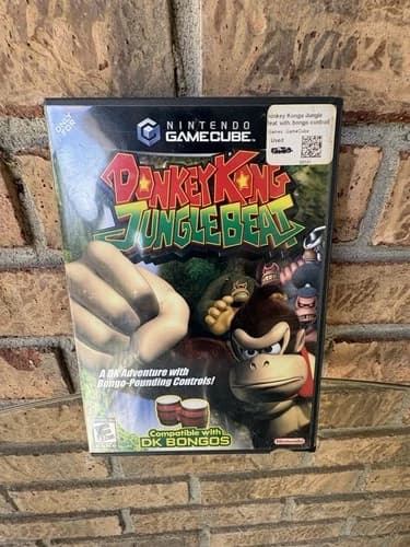 Donkey Kong Jungle Beat Nintendo GameCube CIB Tested Working