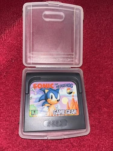 Sonic the Hedgehog Sega Game Gear Original Game Cartridge Sonic 1