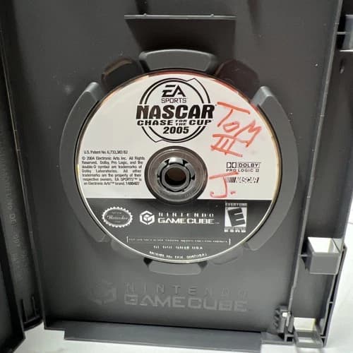 NASCAR 2005: Chase for the Cup (Nintendo GameCube, 2004) game only