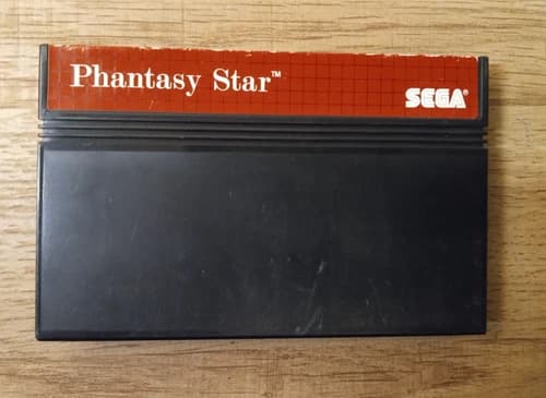 Phantasy Star Sega Master System - authentic, tested, original battery saves