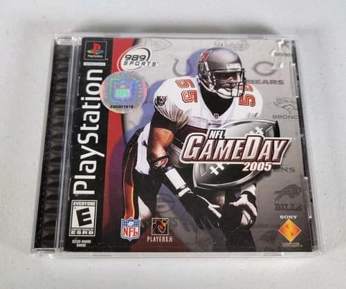 NFL GameDay Video Game 2005 Sony PlayStation 1 PS1 2004 Complete Tested Working