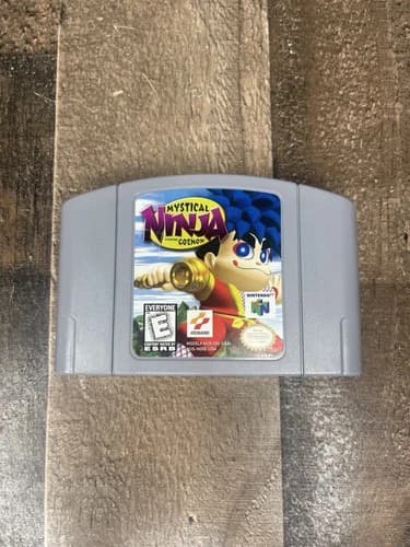 Very Rare and Authentic. Mystical Ninja Starring Goemon. Nintendo 64. N64