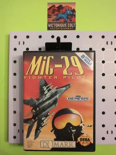 MiG-29 Fighter Pilot (Sega Genesis, 1993) CIB