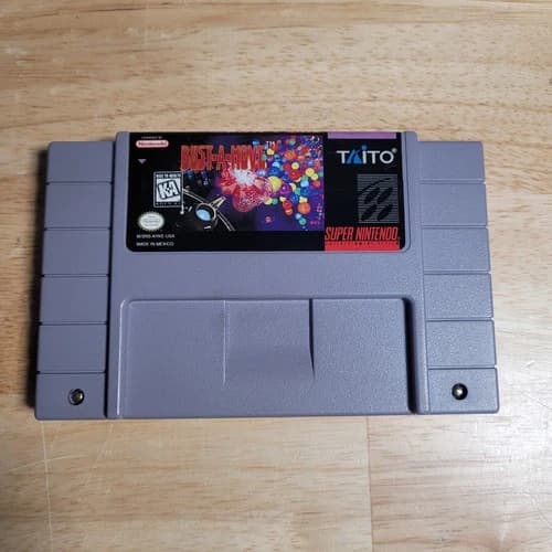 Bust-A-Move SNES Super Nintendo Entertainment System, 1995 - Tested