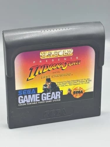 INDIANA JONES AND THE LAST CRUSADE - SEGA GAME GEAR - GAME ONLY