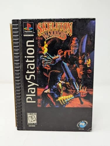 Skeleton Warriors (Sony PlayStation 1, 1996) PS1 Game Longbox