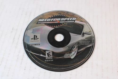 Need for Speed Porsche Unleashed (Sony PlayStation 1 PS1, 2000) disc only