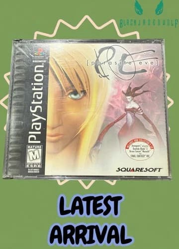 PS1 Parasite Eve W/Bonus Disc (Sony PlayStation 1) CIB-Clean