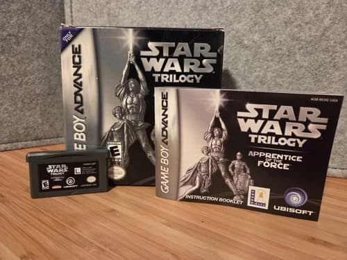 Star Wars Trilogy Apprentice of the Force For Nintendo GameBoy Advance Complete