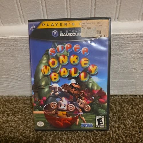 Nintendo GameCube Super Monkey Ball Players Choice CIB
