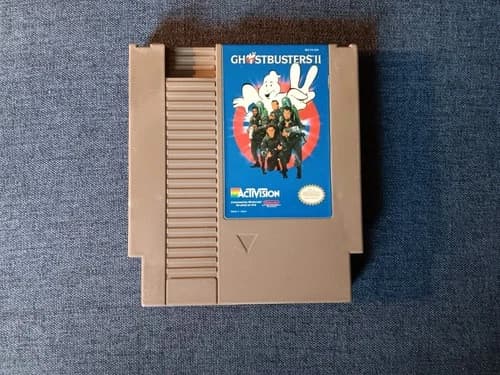 Ghostbusters II (Activision, 1990) NES Game Cart Only, Tested & Working