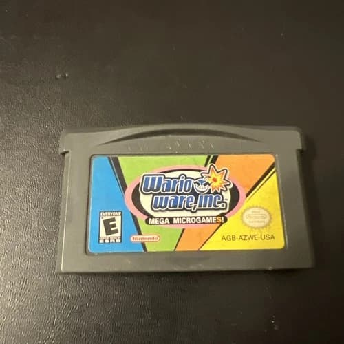 Wario Ware, Inc Mega Microgames for Nintendo Gameboy Advance