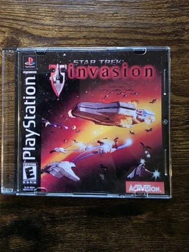 Star Trek: Invasion (Sony PlayStation 1, 2000) Black Label
