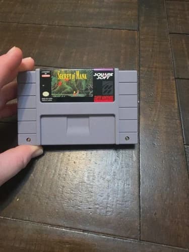 Secret Of Mana SNES Super Nintendo Tested Authentic Cartridge