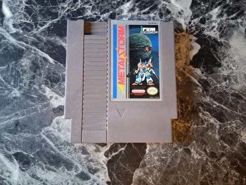 Metal Storm Nintendo NES Authentic Tested Contacts Cleaned