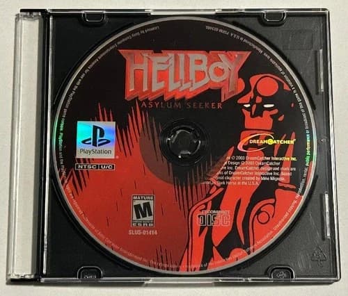 Hellboy: Asylum Seeker (Sony PlayStation 1, 2003) Disc Only - Resurfaced