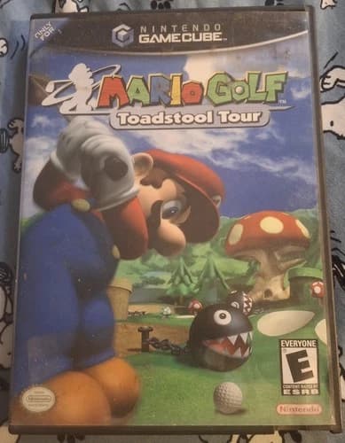 Mario Golf: Toadstool Tour- Nintendo GameCube Video Game. Rated E (Everyone)