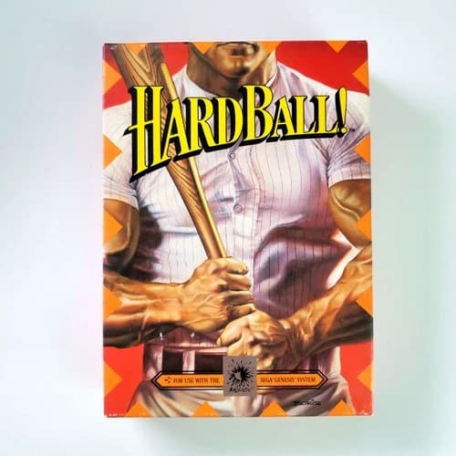 Hardball - Sega Genesis Tested Authentic 1Y Guarantee