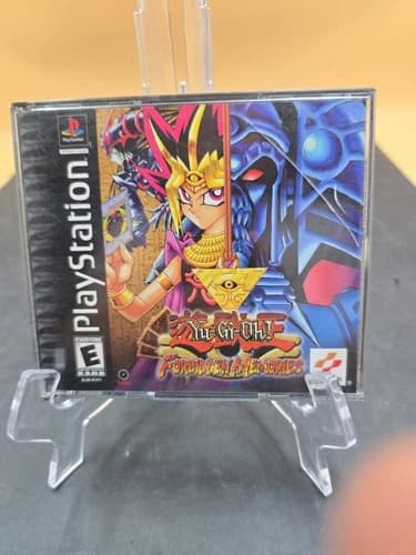 Yu-Gi-Oh Yugioh Forbidden Memories Sony PlayStation 1 2001 PS1 CIB Game Tested