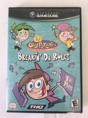 Fairly OddParents: Breakin' Da Rules (Nintendo GameCube, 2003) CIB Complete