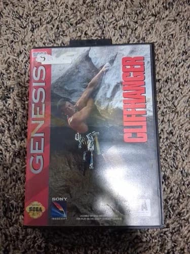 Cliffhanger (Sega Genesis, 1993)(CIB)