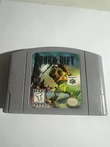 Dark RIFT (Nintendo 64 N64, 1997) Authentic Cartridge Only-tested~Free Ship~game